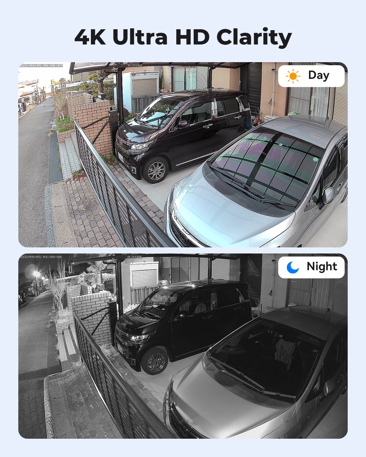 H.View 4K 5Mp 8Mp poe Cctv Sec - Home Security Upgrades avaliação e preço