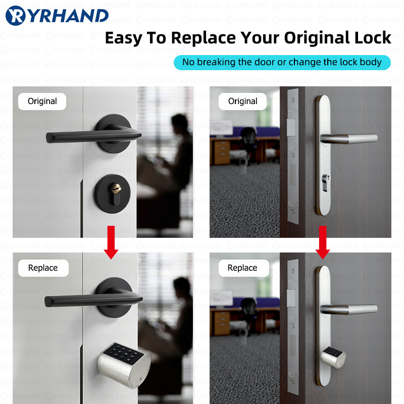 Smart Euro Cylindrical Door Lo - Home Security Upgrades avaliação e preço