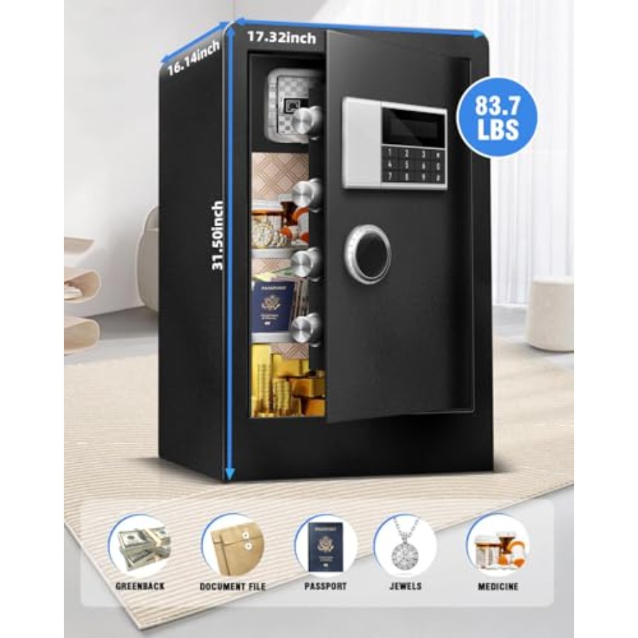 8.4 CuFt Heavy Duty Home Safe  - Safe Box Digital avaliação e preço
