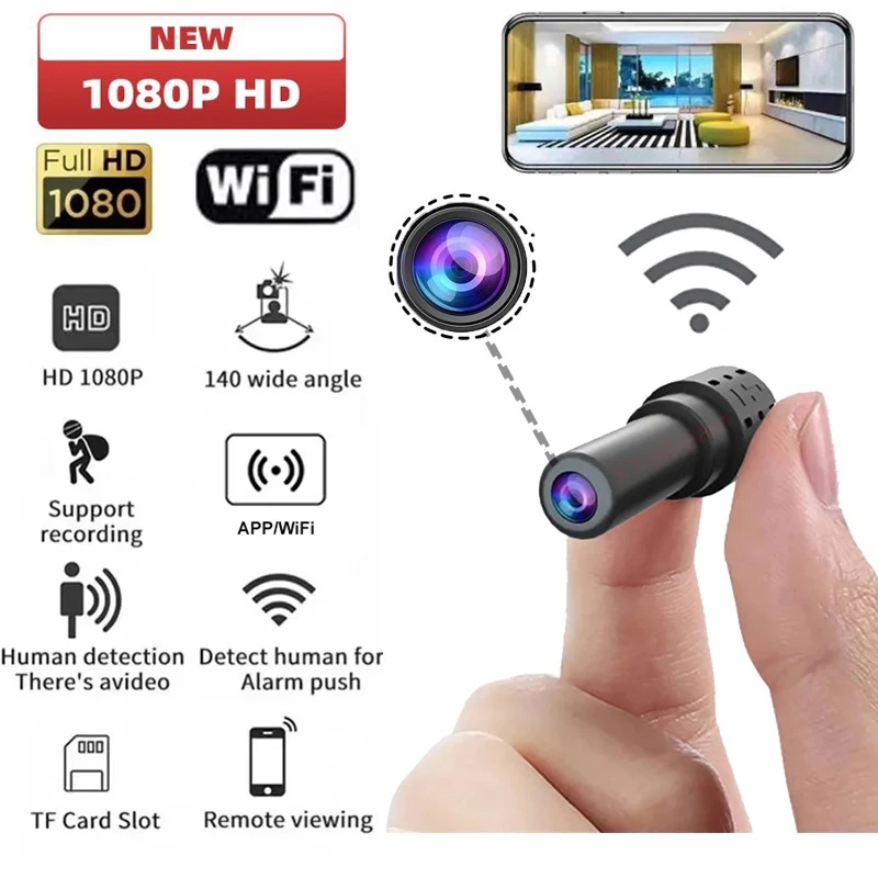 Mini WiFi Camera HD 1080P Indo - Home Security Video avaliação e preço