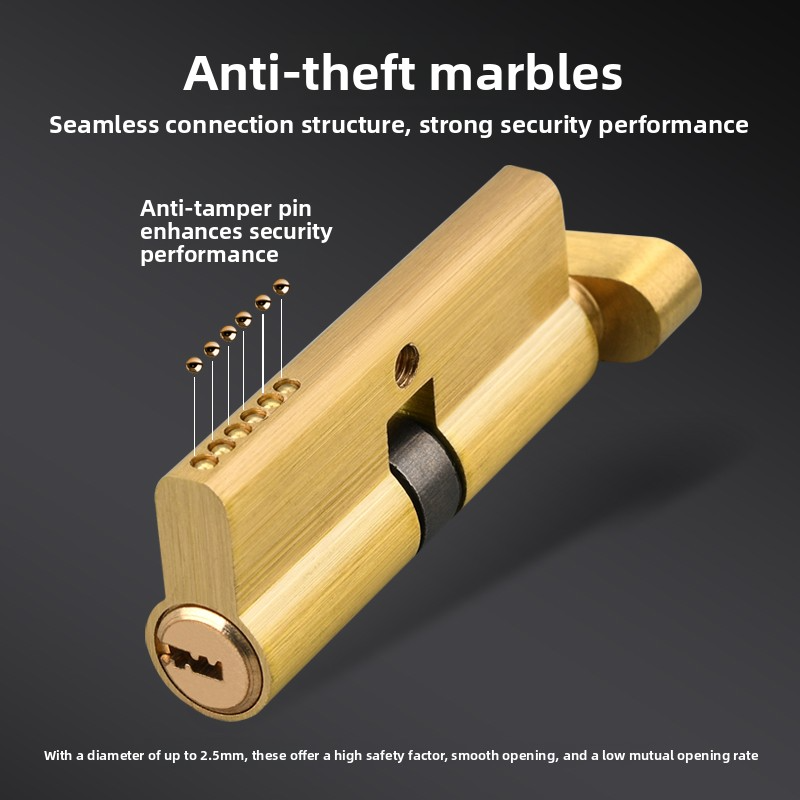 Door Cylinder Lock Biased 70mm - Home Security Upgrades avaliação e preço