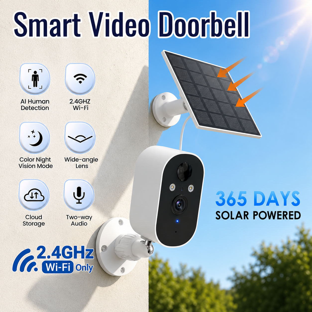 Solar Security Cameras Wireles - Home Security Flood Lights avaliação e preço