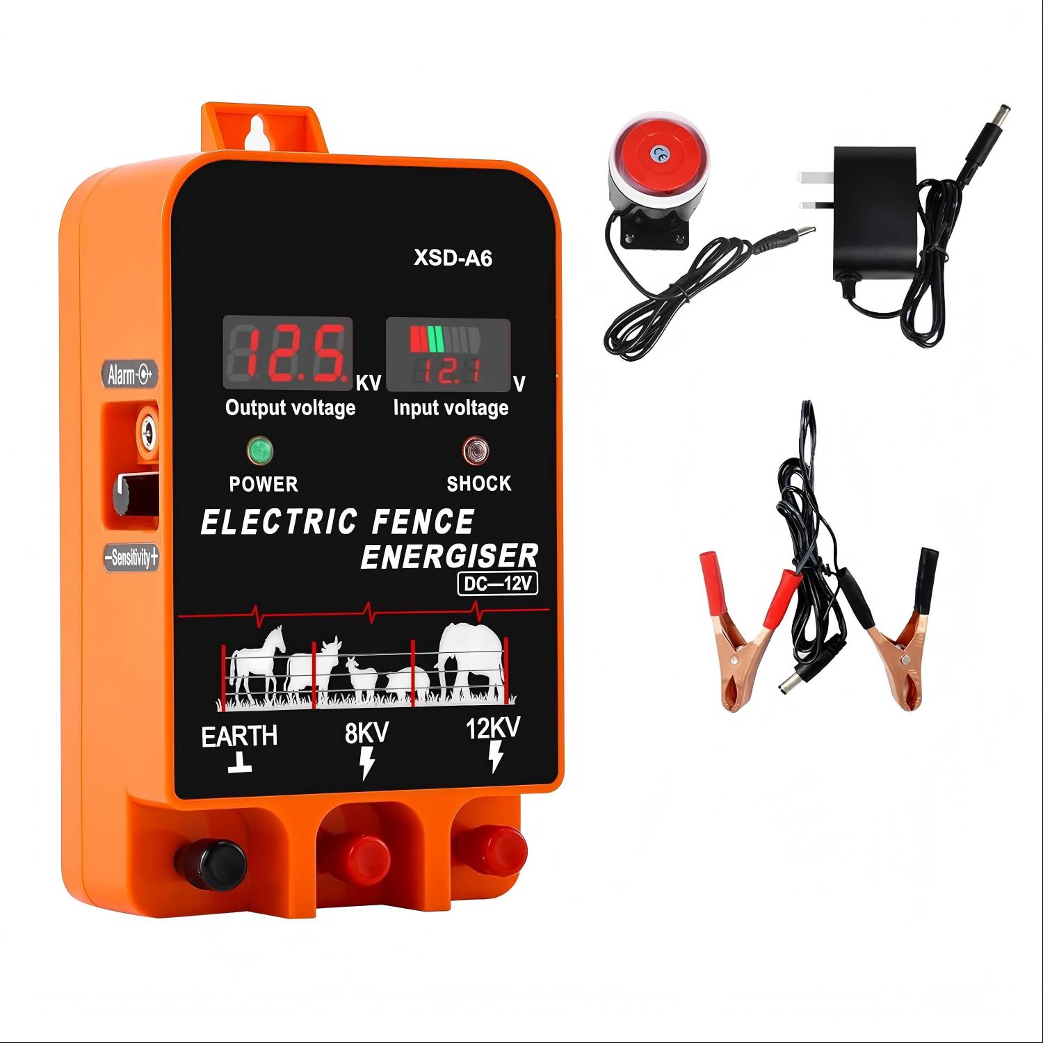 20KM Electric Fence Energizer  - Home Security Electric Fence avaliação e preço