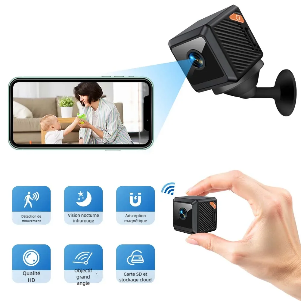 W02 1080P mini security protec - Home Security Video avaliação e preço