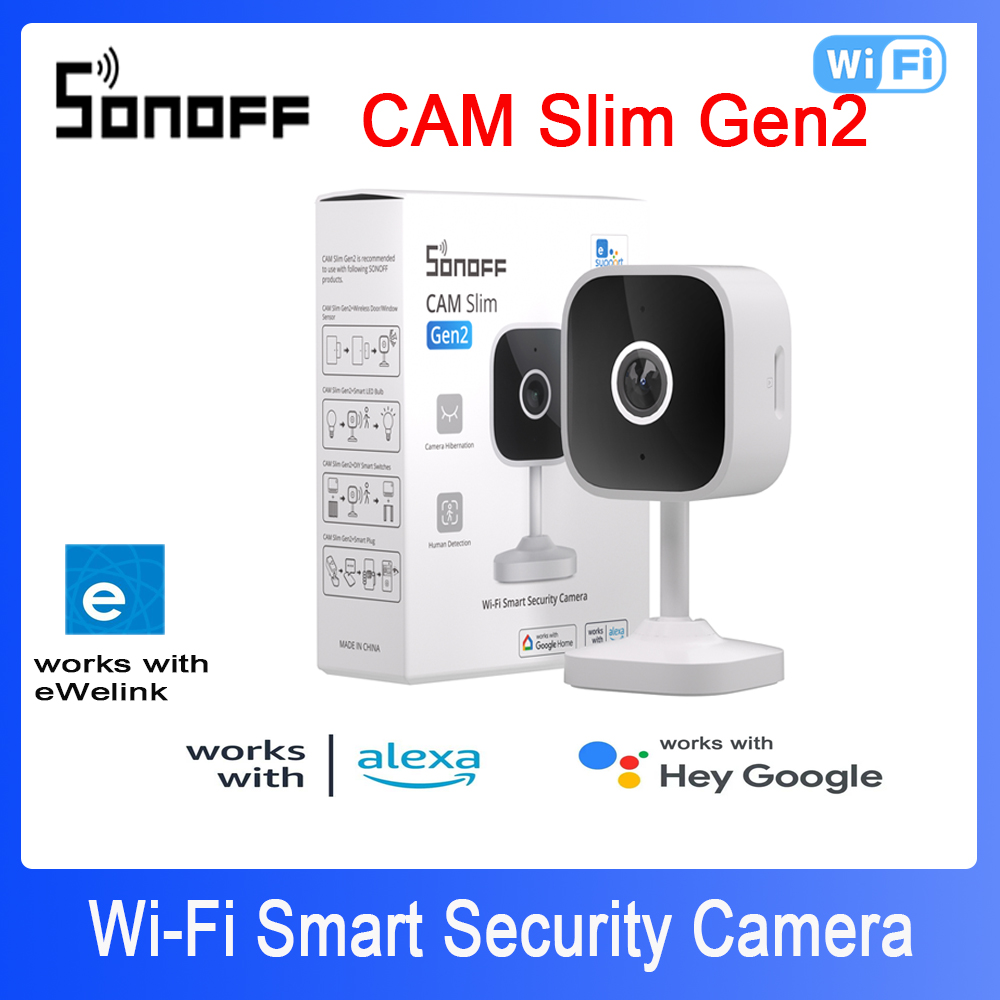 SONOFF CAM Slim Gen2 WiFi Smar - Home Security Adt avaliação e preço