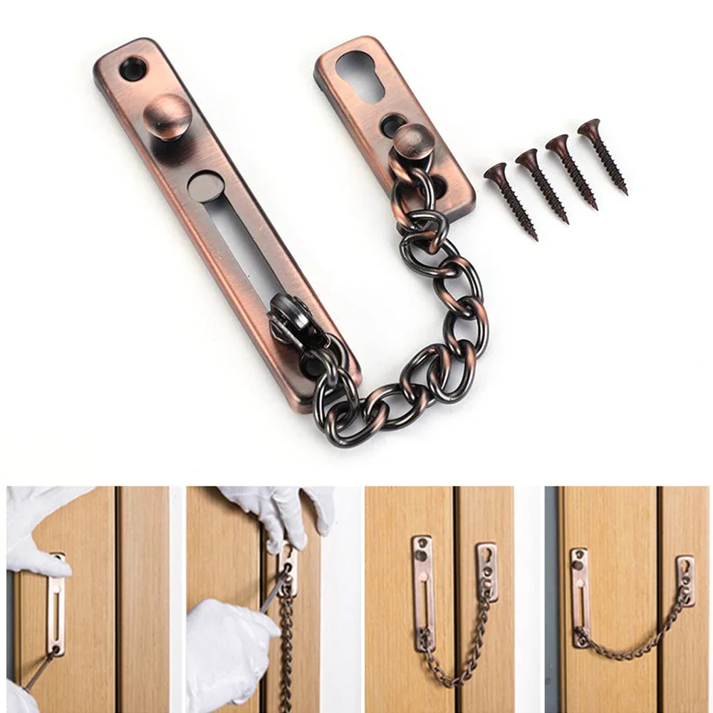 Door Chain with Lock Door Lock - Home Security Adt avaliação e preço