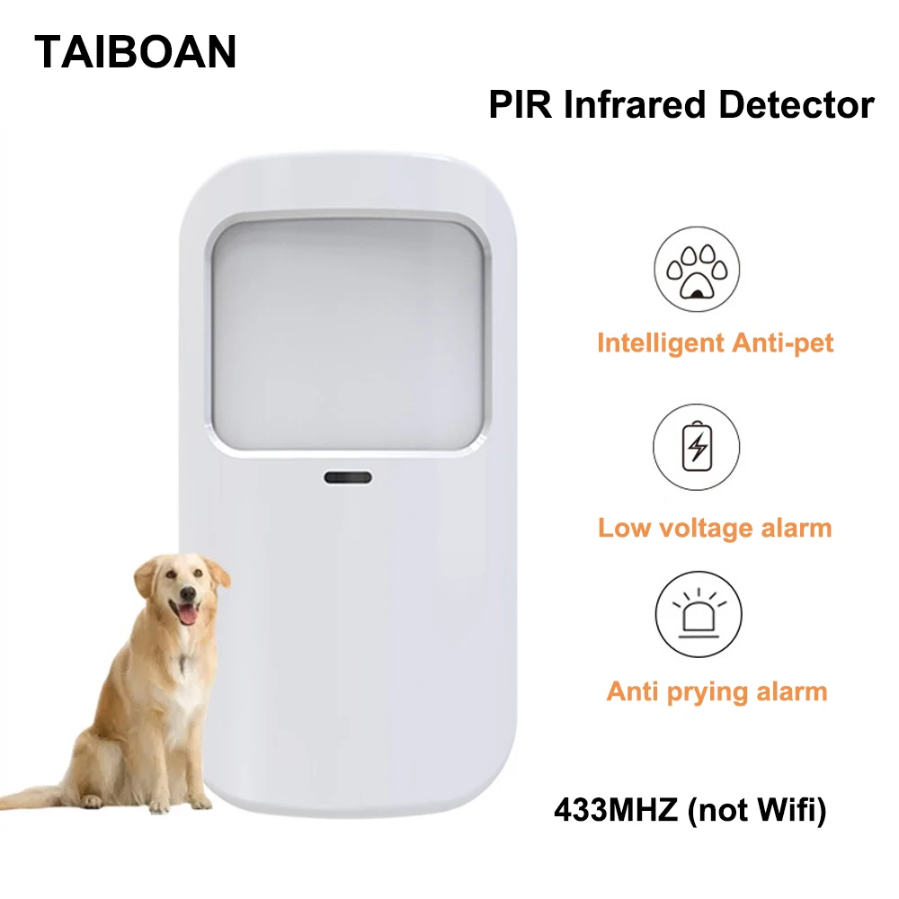White Wireless 433MHz Infrared - Home Security Adt avaliação e preço