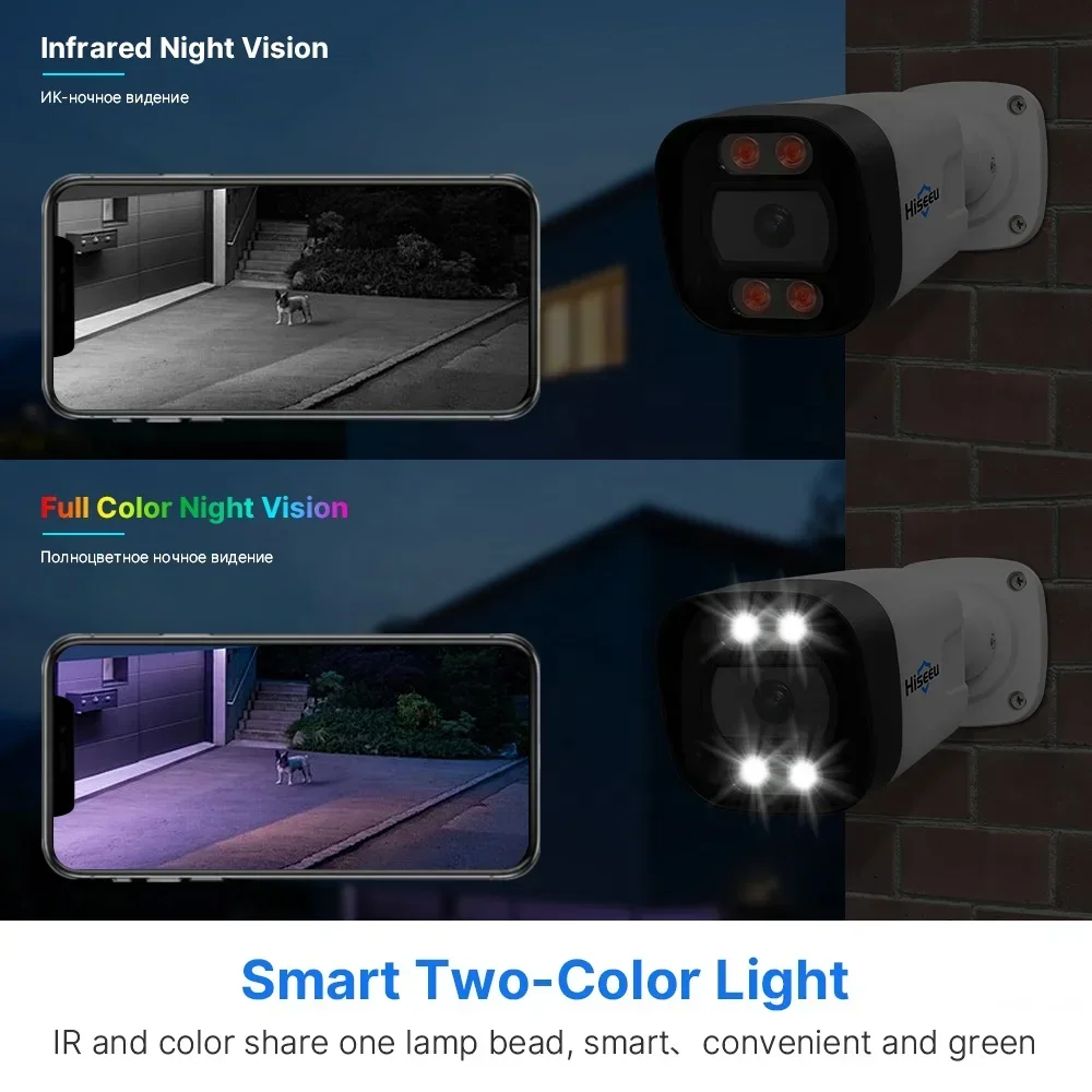 Hiseeu 4K 8channel 8mp Outdoor - Home Security Nvr avaliação e preço