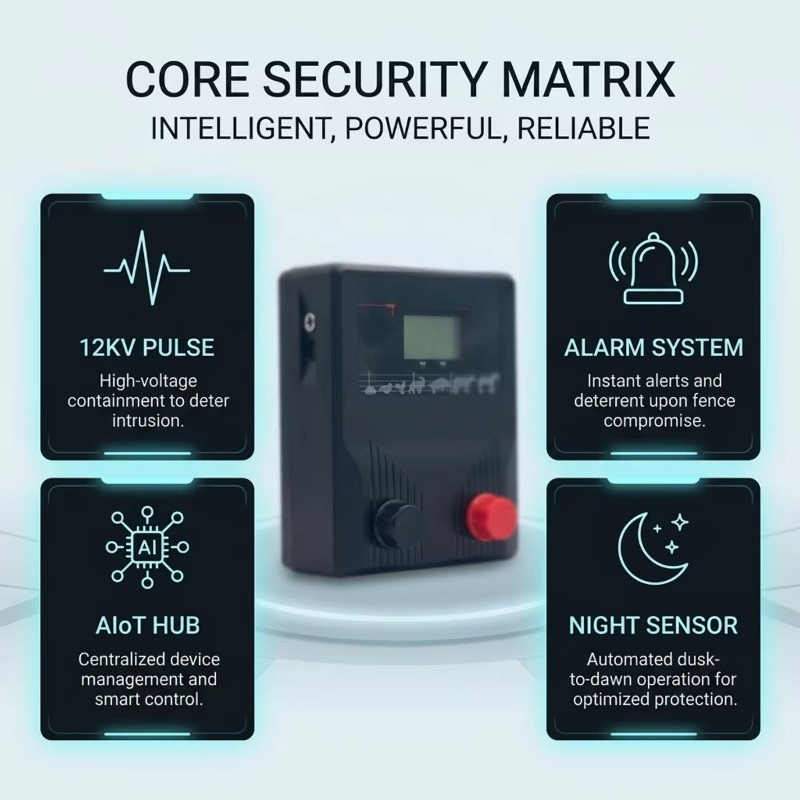 LX-PX350 Electric Security Fen - Home Security Electric Fence avaliação e preço