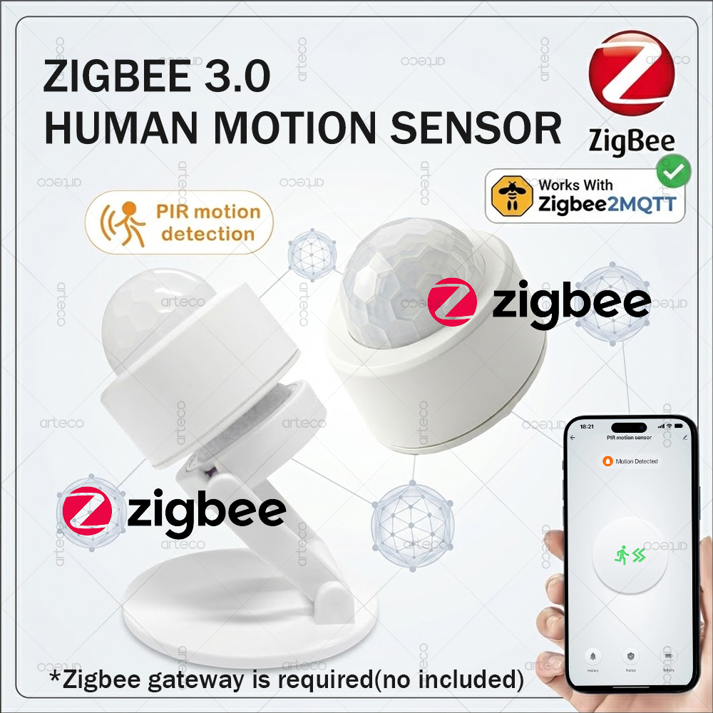 Zigbee 3.0 Mini PIR Motion Sen - Home Security Home Assistant avaliação e preço