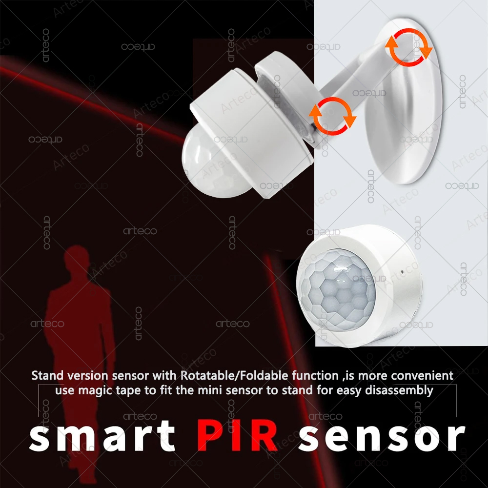 Zigbee 3.0 Mini PIR Motion Sen - Home Security Home Assistant avaliação e preço