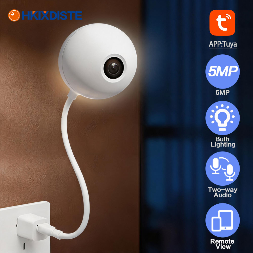 5MP Tuya Wifi Mini USB Light B - Home Security Flood Lights avaliação e preço
