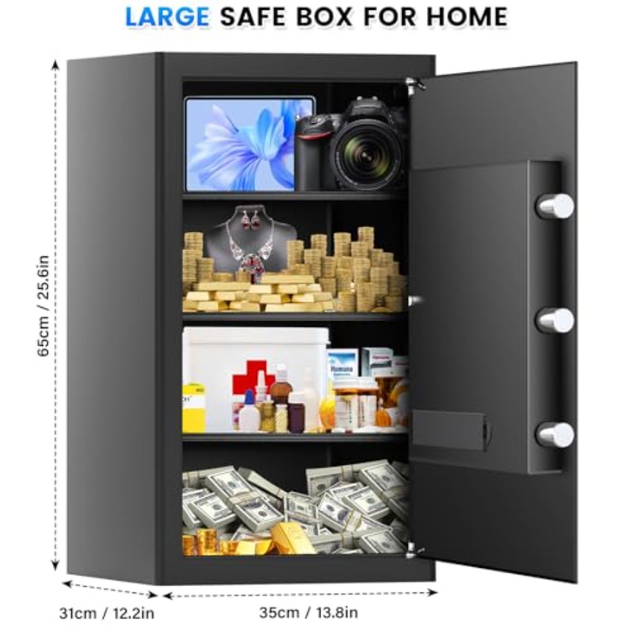 Home office fireproof waterpro - Safe Box Digital avaliação e preço