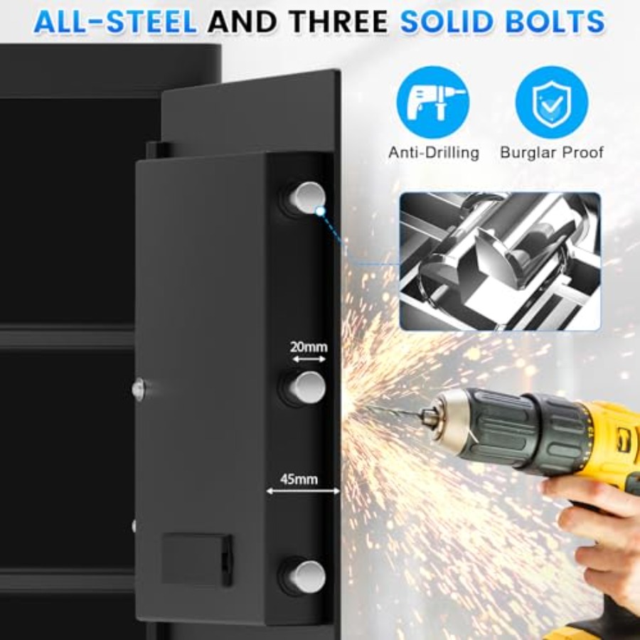Home office fireproof waterpro - Safe Box Digital avaliação e preço