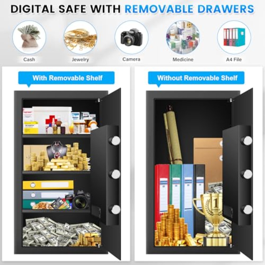 Home office fireproof waterpro - Safe Box Digital avaliação e preço