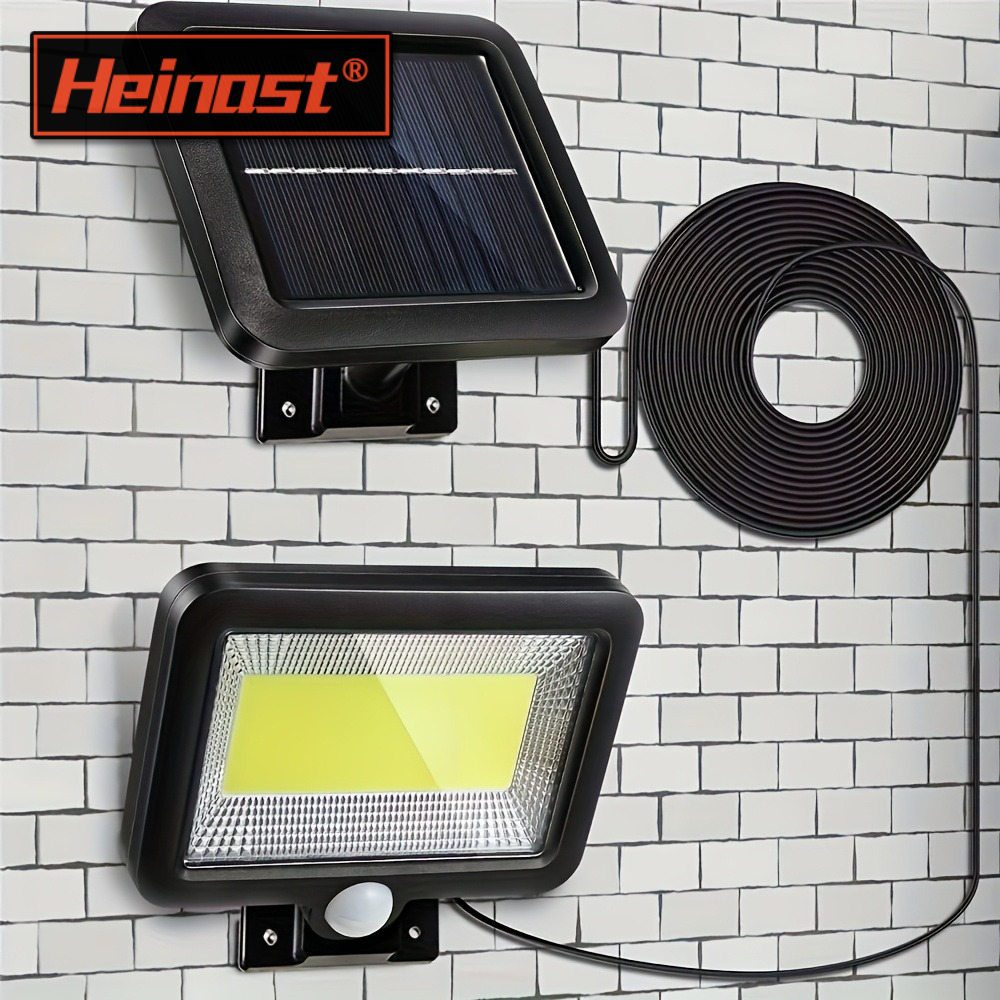LED Solar Split Wall Lamp Outd - Home Security Flood Lights avaliação e preço