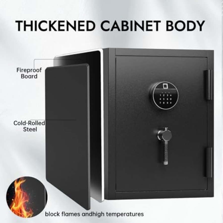 Biometric Fireproof Safe Box f - Safe Box Digital avaliação e preço