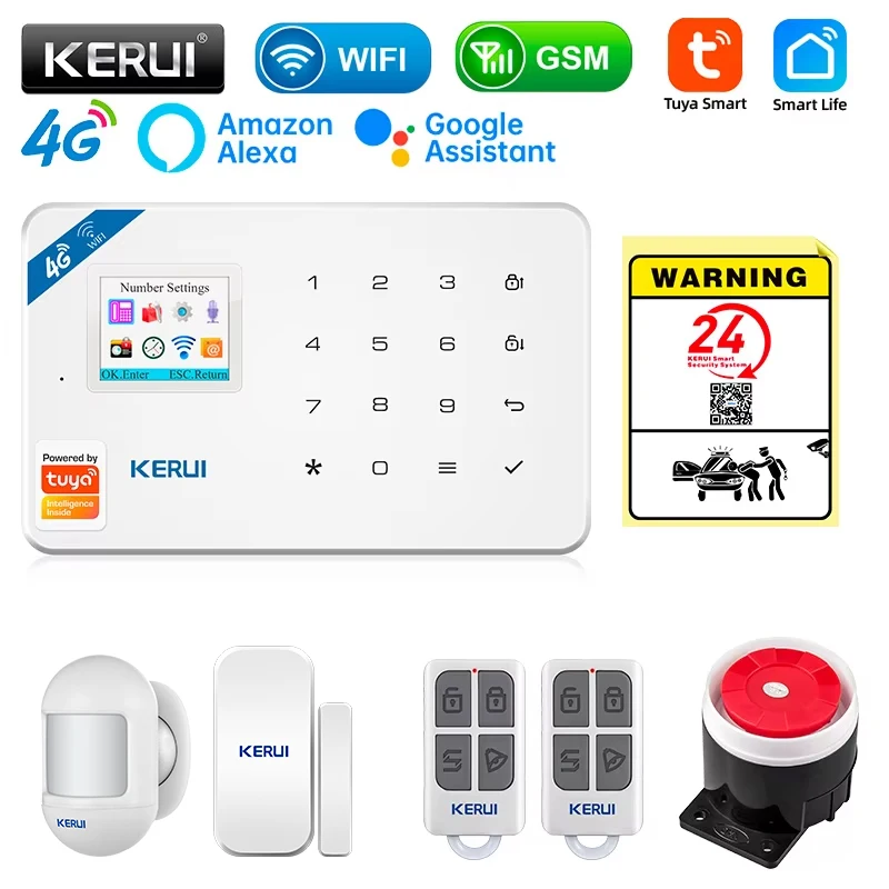 KERUI Security Alarm System Ki - Home Security Technician avaliação e preço