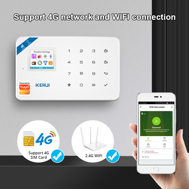 KERUI Security Alarm System Ki - Home Security Technician avaliação e preço