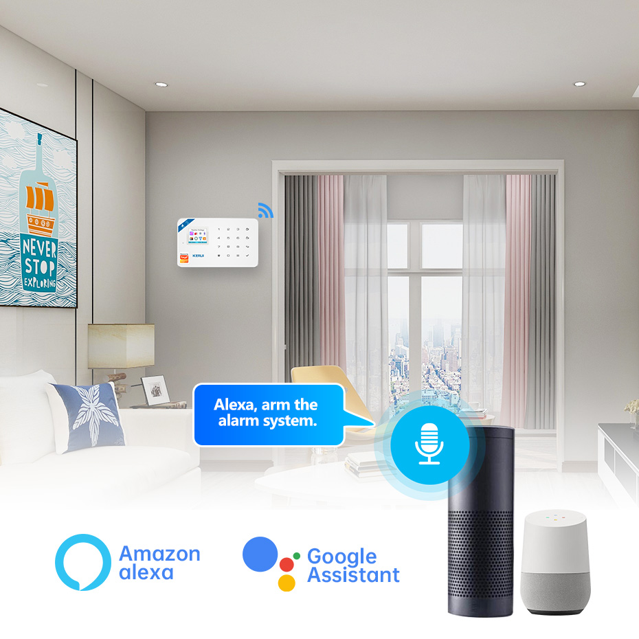 KERUI Security Alarm System Ki - Home Security Technician avaliação e preço