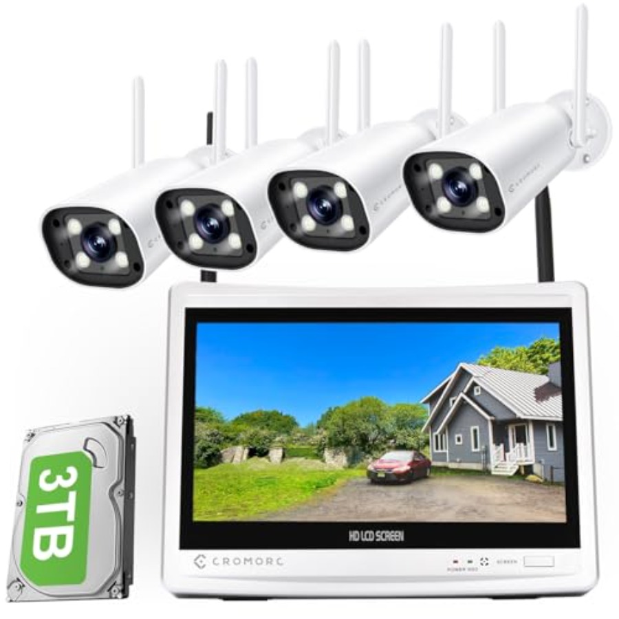 Wireless security camera syste - Home Security Nvr avaliação e preço