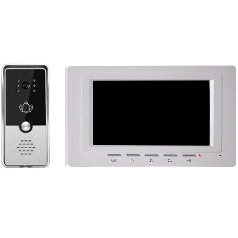 7Inch IPS Screen 1v1 Wired Vid - Home Security Video avaliação e preço