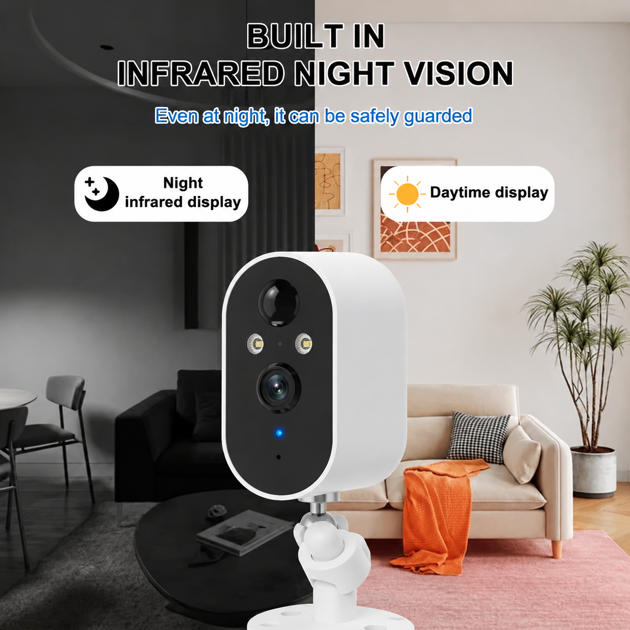 Solar Security Cameras Wireles - Home Security Flood Lights avaliação e preço