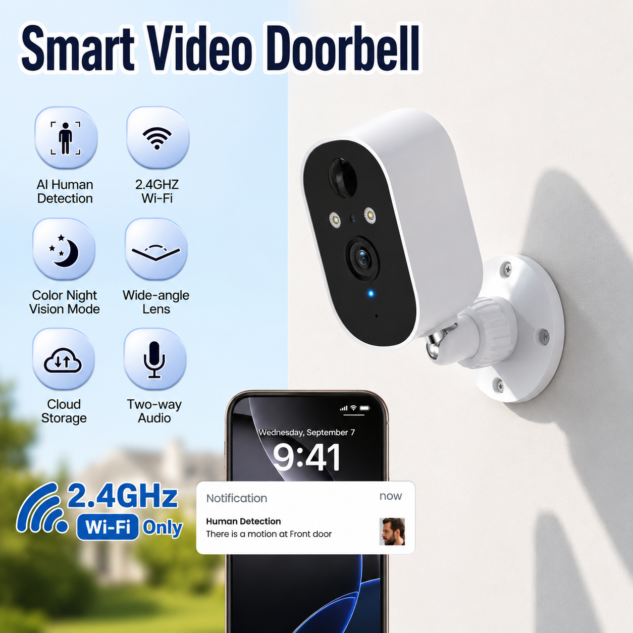Solar Security Cameras Wireles - Home Security Flood Lights avaliação e preço
