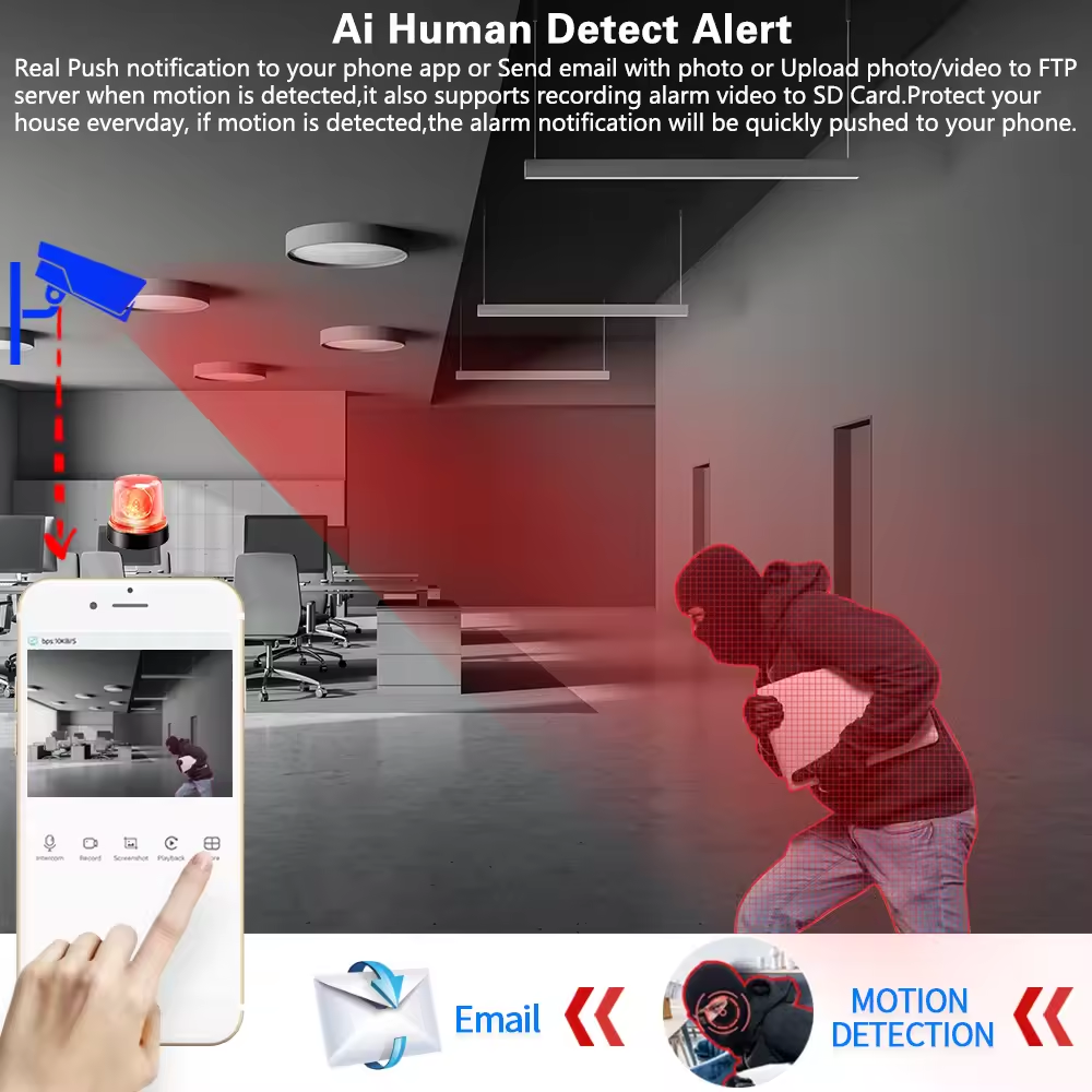 5MP 16PCS AHD Security Camera  - Home Security Outdoor avaliação e preço