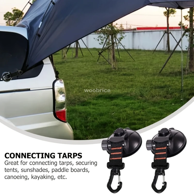 1/8 Pcs Car Tent Suction Cups  - Home Security Outdoor avaliação e preço