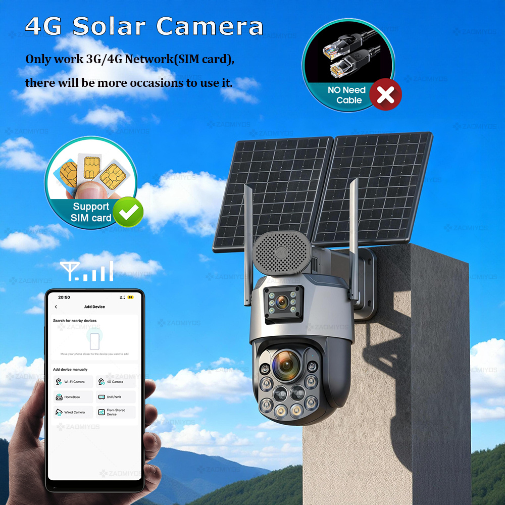 Dual Lens Home Outdoor Surveil - Home Security Upgrades avaliação e preço