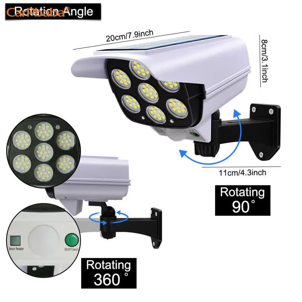 Outdoor Solar Light Motion Sen - Home Security Flood Lights avaliação e preço