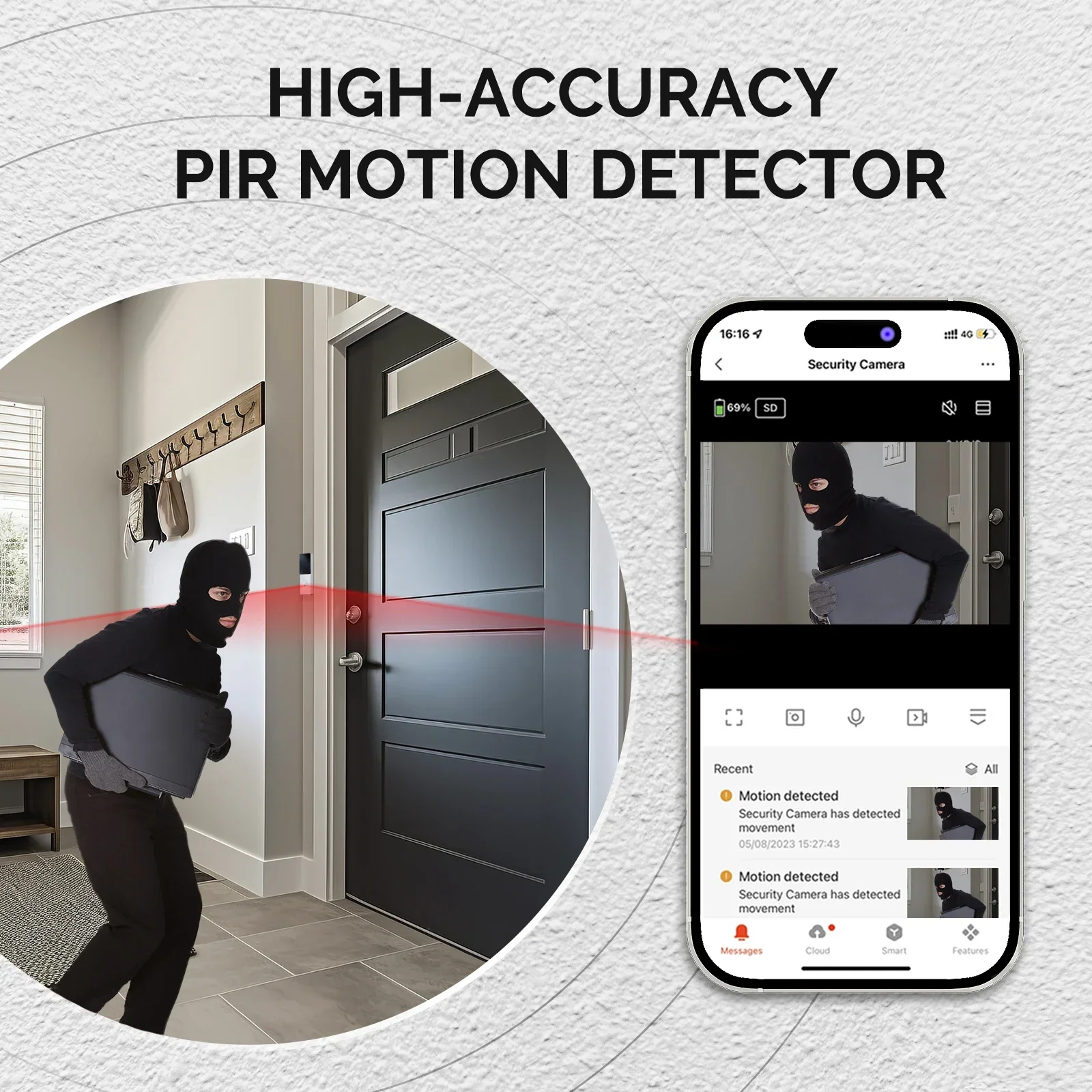 MOES Tuya Smart WiFi Video Doo - Home Security Adt avaliação e preço